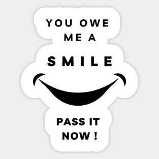 Smile Sticker